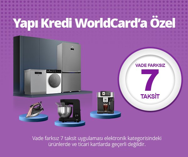 Vade Farksız 7 Taksit